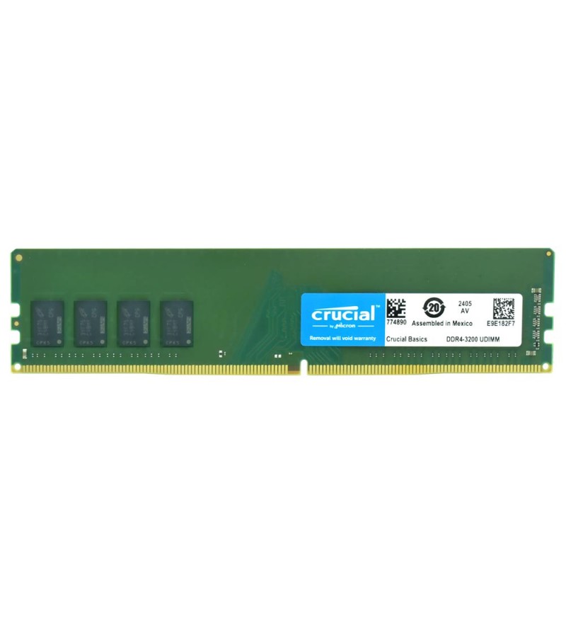 Memoria RAM para PC Crucial CB8GU3200 de 8GB DDR4/3200MHz