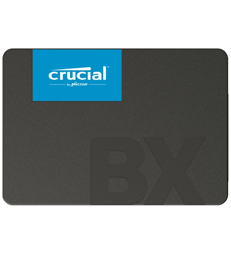 SSD 2.5" Crucial BX500 CT500BX500SSD1 de 500GB hasta 550MB/s de Lectura - Negro