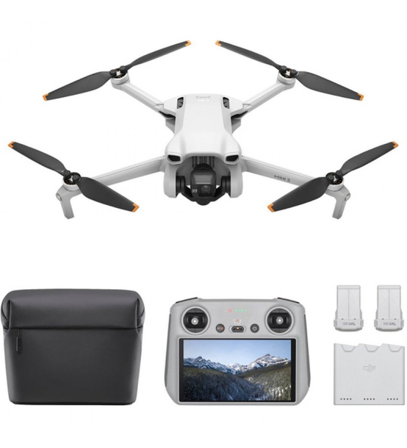 Dron DJI Mini 3 Fly More Combo (DJI RC) (GL)