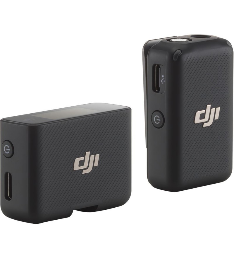 Micrófono Digital Wireless Dji Mic 1 (TX + 1 RX) (FCC) - Black