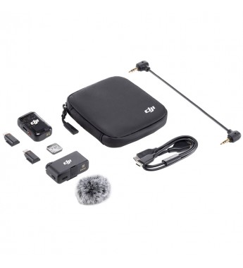 Micrófono Digital Wireless Dji Mic 2 (1 TX + 1 RX) (FCC) - Black