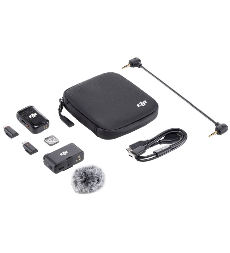 Micrófono Digital Wireless Dji Mic 2 (1 TX + 1 RX) (FCC) - Black