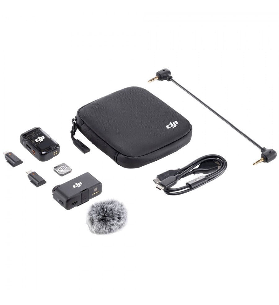 Micrófono Digital Wireless Dji Mic 2 (1 TX + 1 RX) (FCC) - Black