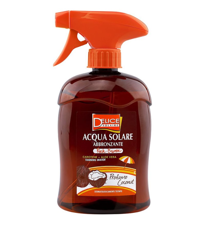 Agua Bronceadora Delice Solaire Fresh Bronze Profumo Coconut - 500mL