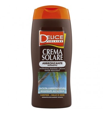 Crema Bronceadora Delice Solaire Abbronzante Intensivo - 250mL