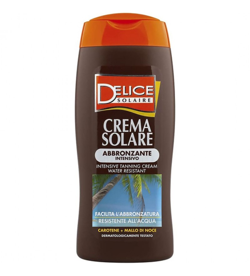 Crema Bronceadora Delice Solaire Abbronzante Intensivo - 250mL