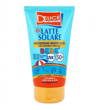 Protector Solar Delice Solaire Latte Protezione Molto Alta Bebé FP50+ - 100mL