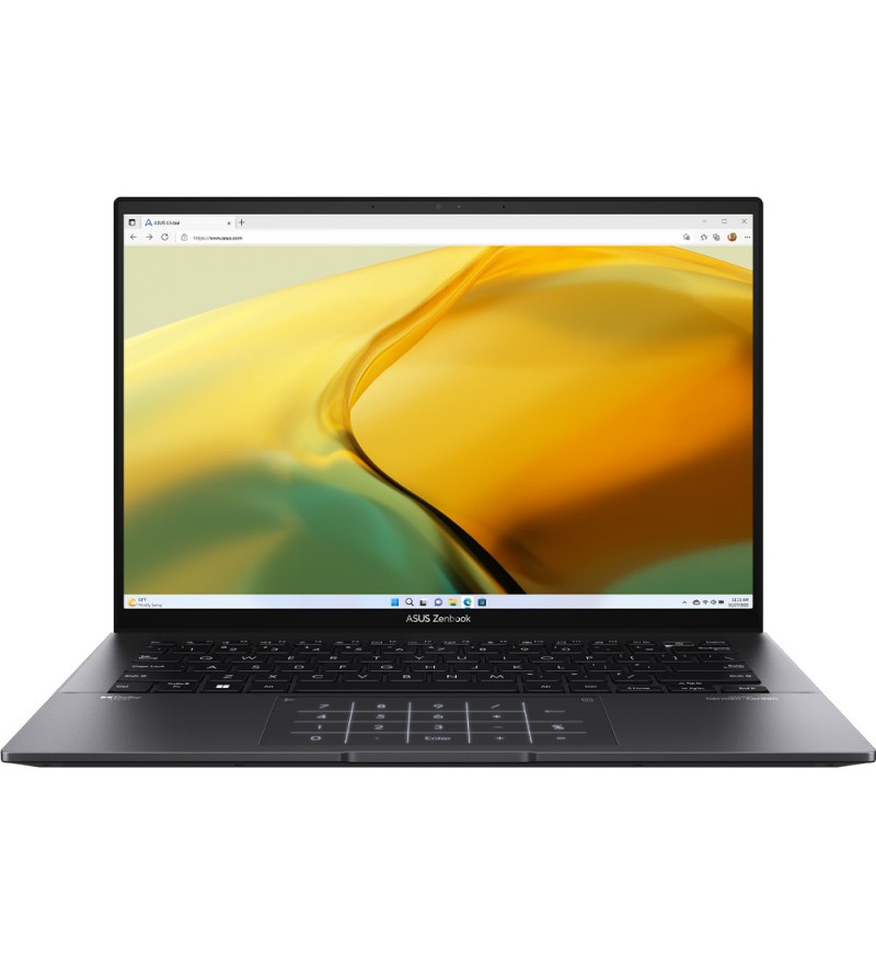 Notebook Asus ZenBook UM3402YA-WS51T AMD Ryzen 5-7530U 14" 8GB de RAM/256GB SSD/W11 - Black