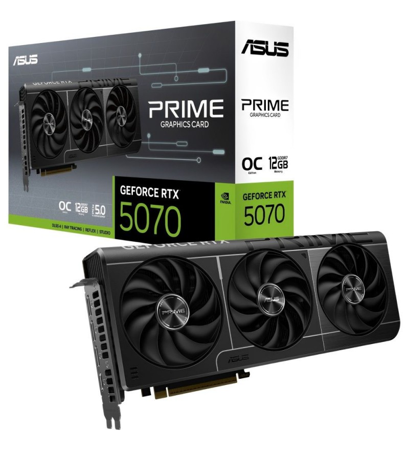 Placa de Video Asus Geforce RTX 5070 Prime OC 12GB 192Bit GDDR7
