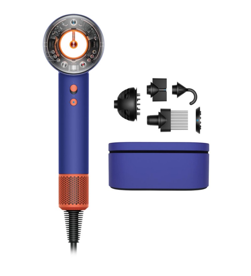 Secador Dyson HD16 Supersonic Nural Special 220V/50-60HZ Vinca Blue/Orange