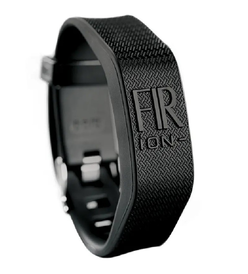 Pulsera E-Energy Fir Power Triple Bicolor P/M - Negro/Negro