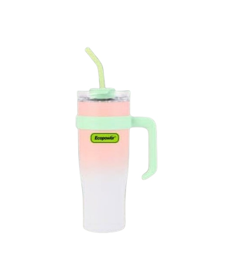 Vaso Termico Ecopower EP-G105 1.2L- Rosa/Blanco