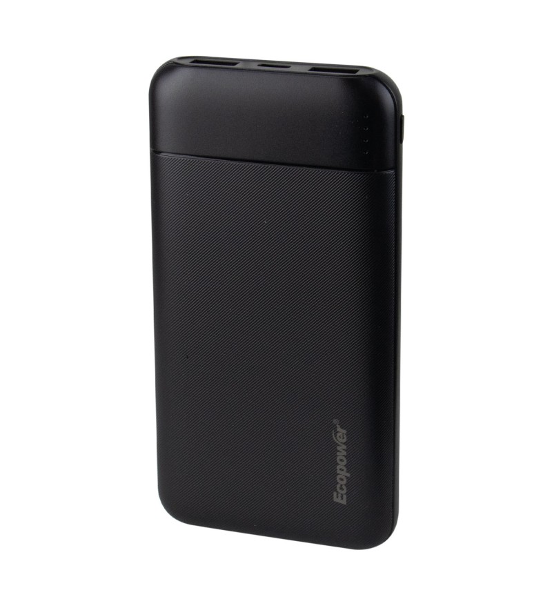 Cargador Portátil Ecopower EP-C815 12000MAH USB-C/Lightning - Black