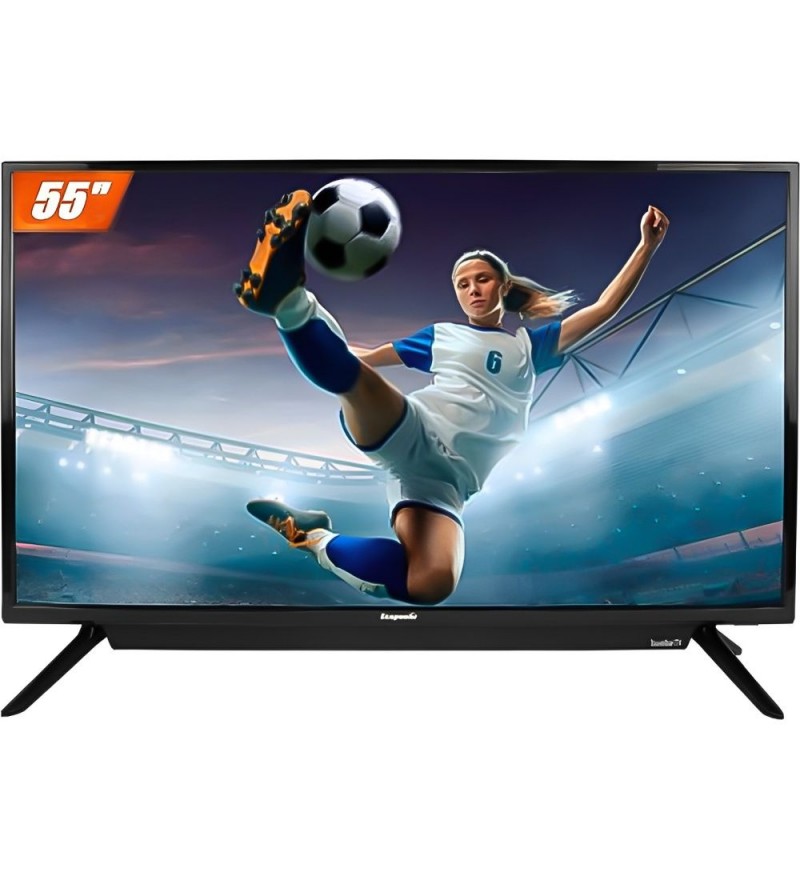Smart TV LED 55" Ecopower EP-TV055 4K Wi-Fi/USB - Negro