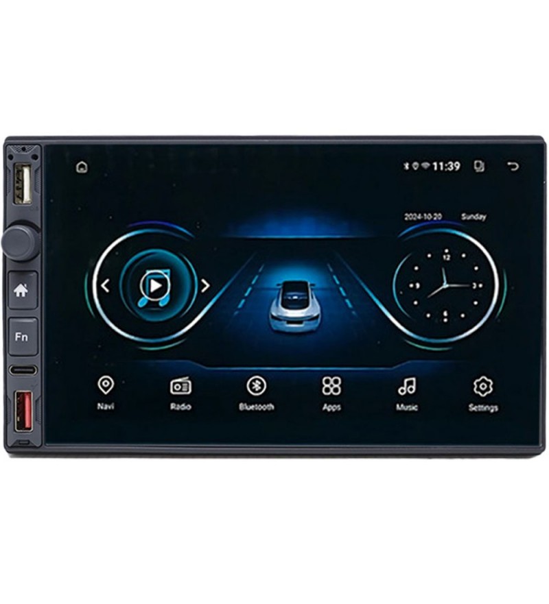 Toca Radio Ecopower EP-8750 7" USB/SD/Auxiliar/Bluetooth/APP