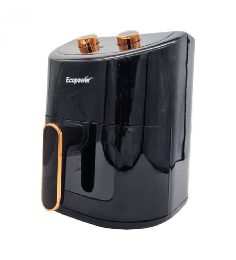 Freidora Eléctrica Airfry Ecopower EP-3082 4.5L 1400W 220V/50/60HZ - Negro