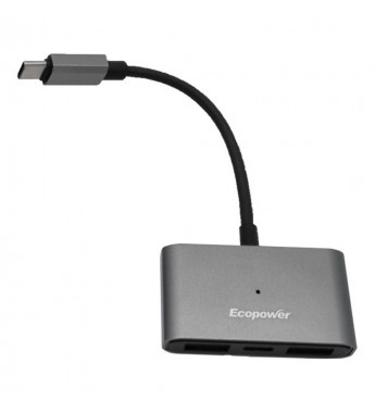 Adaptador OTG Ecopower EP-R004 TC-2USB/TC