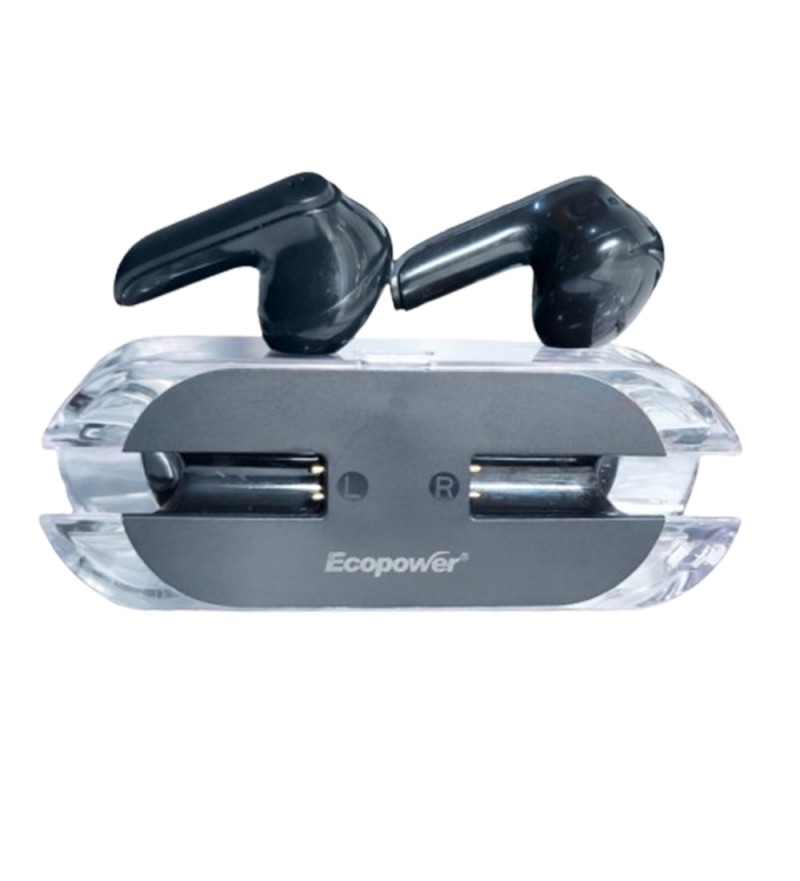 Auricular Inalambrico Ecopower EP-H162 Bluetooth - Black