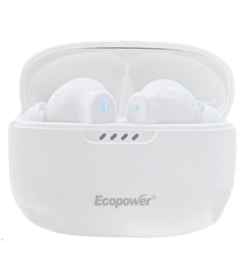 Auricular Inalambrico Ecopower EP H-166 Bluetooth- Blanco 