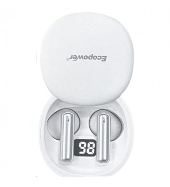 Auricular Ecopower EP-H134 Bluetooth- Blanco 