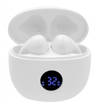 Auricular Inalambrico Ecopower EP-H104 Bluetooth - Blanco