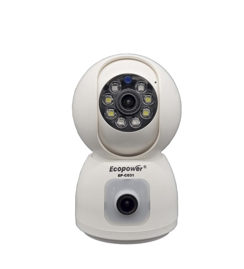 Cámara IP Ecopower EP-C031 4MP/2 Cámaras - Blanco