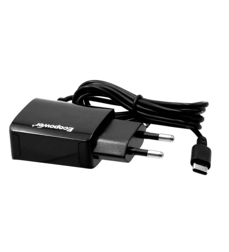 Cargador Ecopower EP-7075 USB-C/USB-A 30W - Negro