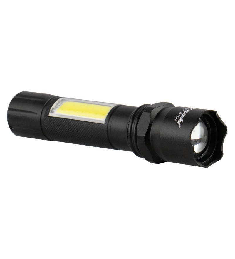 Linterna Ecopower EP-8104 300LM/3W/Recargable - Negro