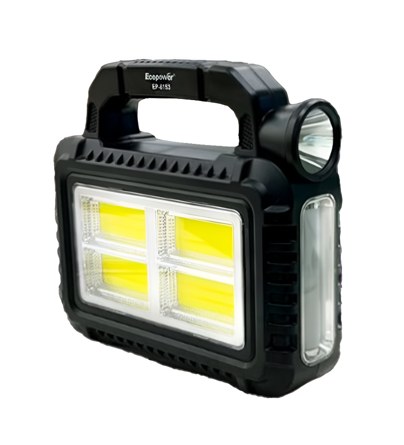 Linterna Ecopower EP-8153 Recargable 800LM/2V - Negro