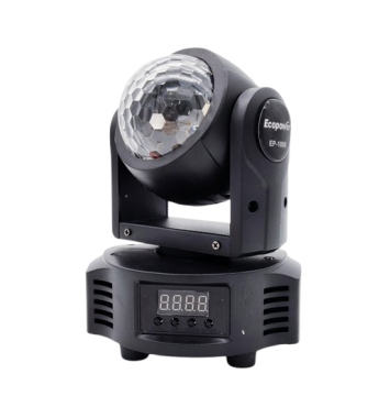 Laser de Luz Ecopower EP-1008 60W/Laser+MagicBall/Bivolt - Negro 