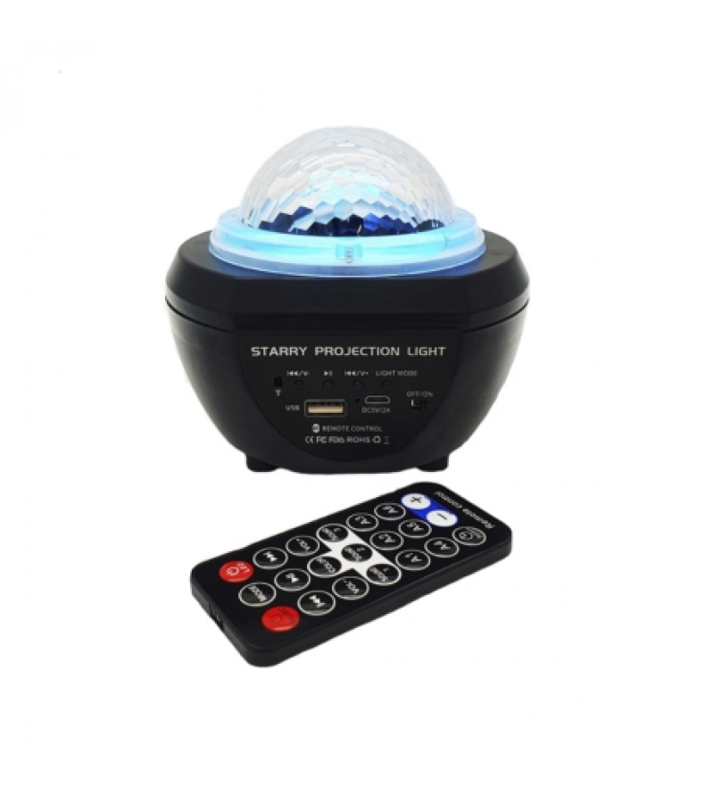 Laser Speaker Ecopower EP-1031 10W Bluetooth/USB - Black