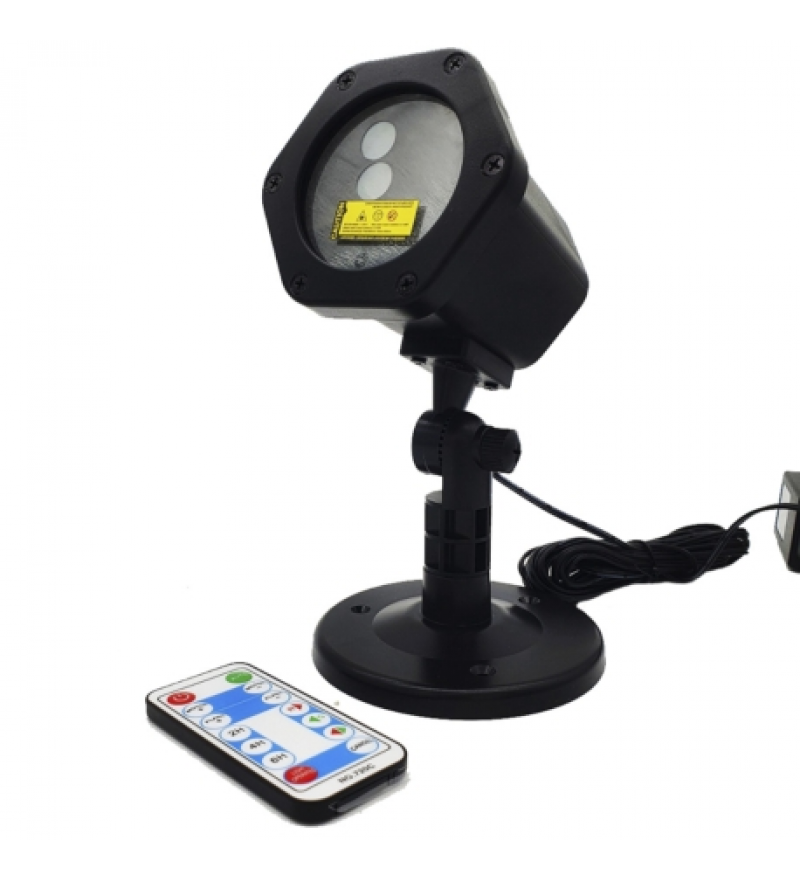 Laser Luz Ecopower EP-1034 6W RGB/Bivolt - Negro 