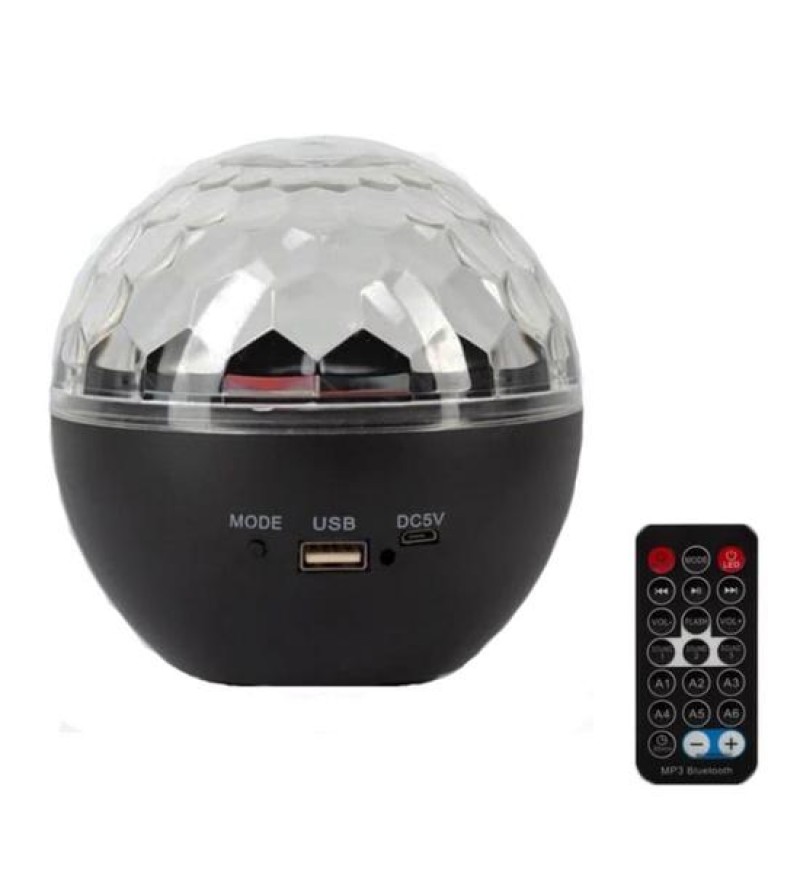 Laser de Luz Ecopower EP-1011 BT/USB/Bivolt - Negro 
