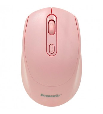 Mouse Ecopower Wireless EP-K001 - Rosa
