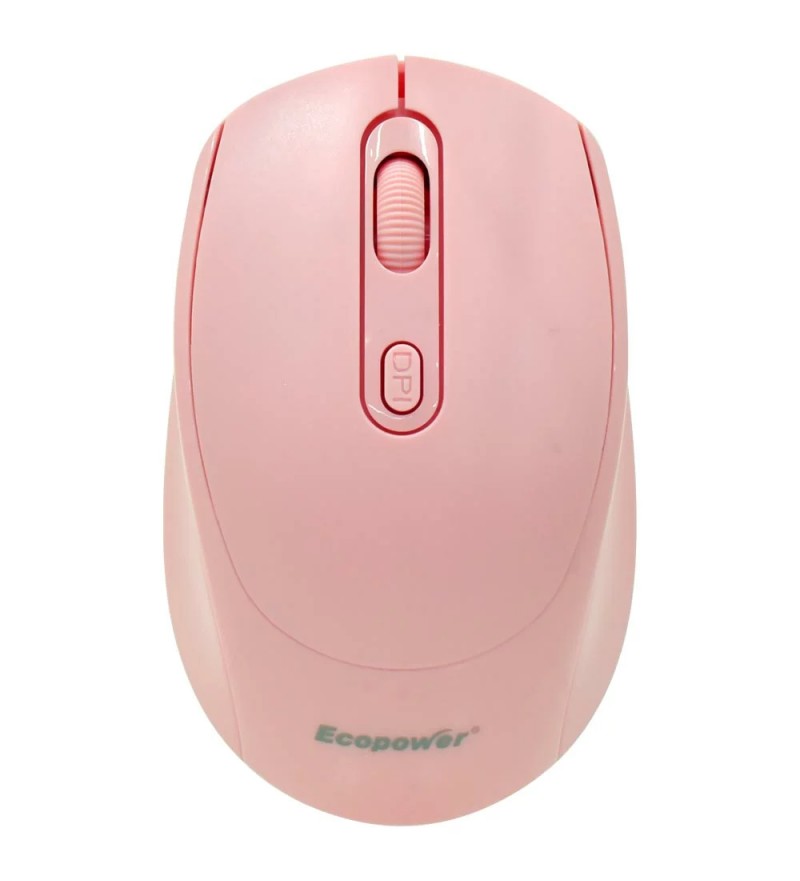 Mouse Ecopower Wireless EP-K001 - Rosa