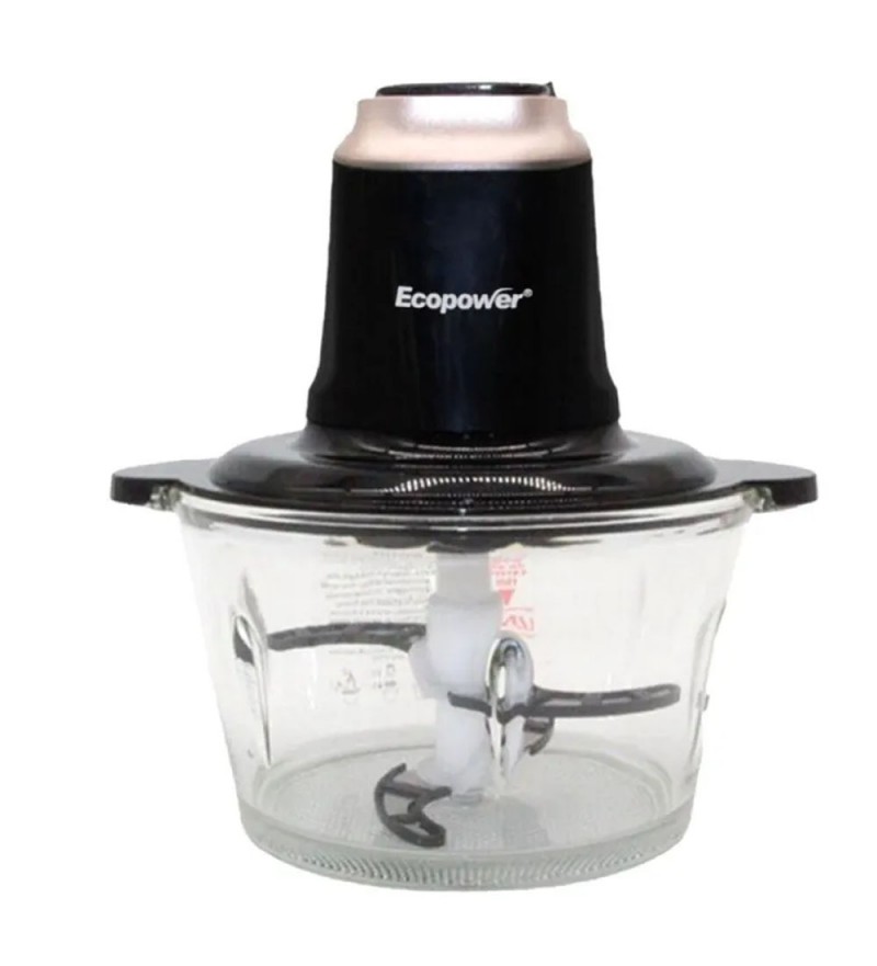 Multiprocesador Ecopower EP-3100 2L/400W/220V 50/60HZ - Negro