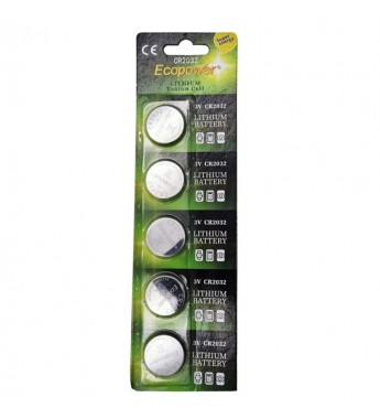 Pila Ecopower EP-CR2032 3V/5 piezas Lithium