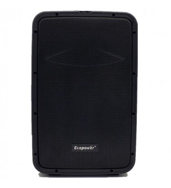 Speaker Ecopower EP-S315 8'' X"/500W/BT/USB/SD/AUX/PROFES/8X con Micrófono 