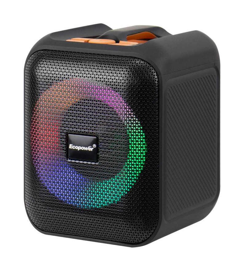 Speaker Ecopower EP-2368 5W/Bluetooth/USB/SD/Auxiliar - Negro