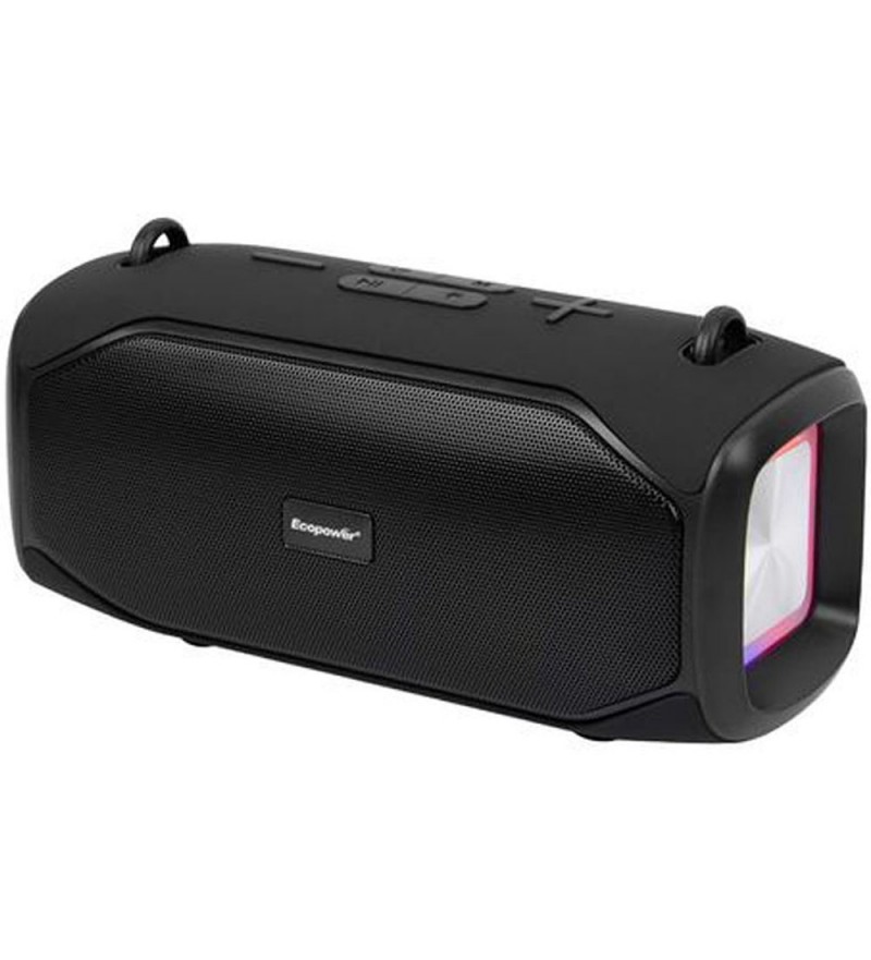Speaker Ecopower EP-2304 RGB Bluetooth/USB/SD/Auxiliar - Negro