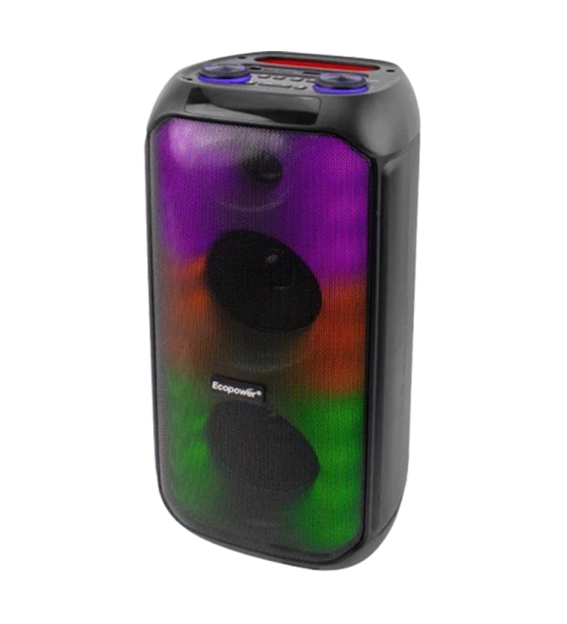 Speaker Ecopower EP-2238 40W/Bluetooth/AUX/TF/Microfono - Black