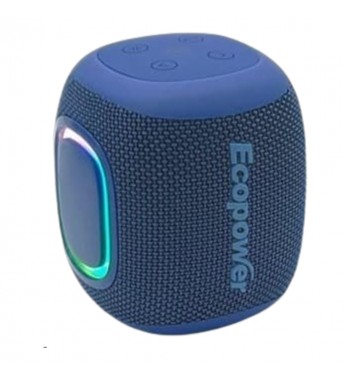 Speaker Ecopower EP- S111 USB/SD/AUX/BT/IPX5- Azul