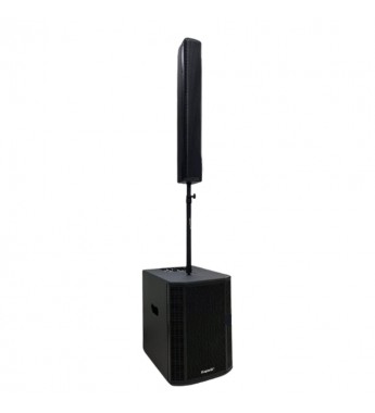 Speaker Ecopower con Tripode EP-S322 15"/800W - Negro