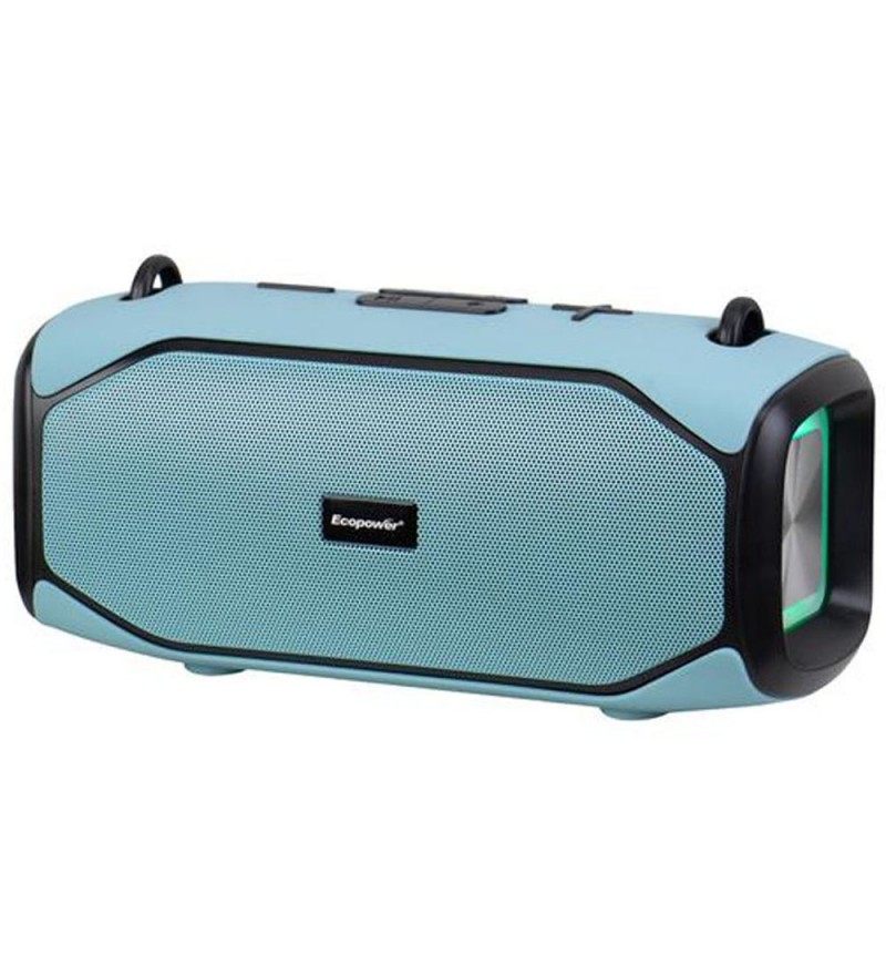 Speaker Ecopower EP-2304 RGB Bluetooth/USB/SD/Auxiliar - Azul