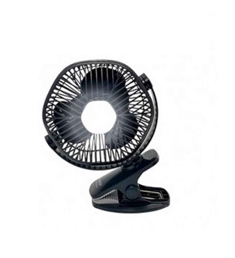 Ventilador Portátil Ecopower EP-V010 3 Niveles/3Pas/Recargable/Bilvolt - Black