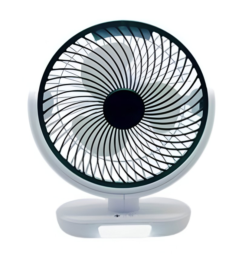Ventilador de Mesa Ecopower EP-V009 6" 3Vel/3Pas/Recargable/Bivolt - Celeste