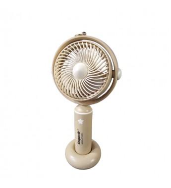 Ventilador Portátil Ecopower EP-V303 1.5W/3.7V/5V/Recargable - Begie