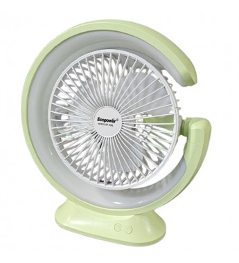 Ventilador Portatil Ecopower EP-V301 5W/5V//RECAR- Verde
