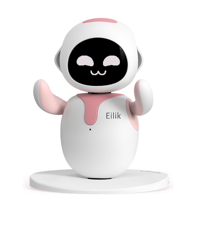  Robot de Escritorio Interactivo Eilik Speaker/Mic/Sensor - Pink