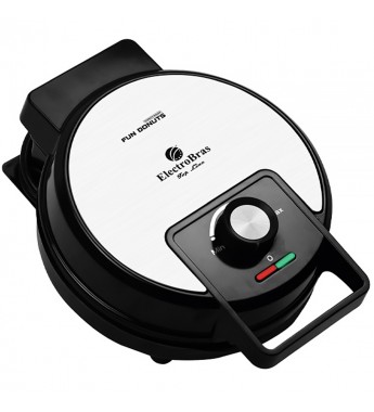 Maquina Mini Donuts Electrobras Fun Donuts EBDN-01 1200W/220V - Plata/Negro
